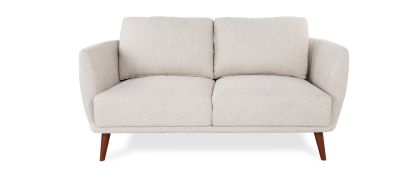 Avery Cream Fabric 2 Seater Sofa