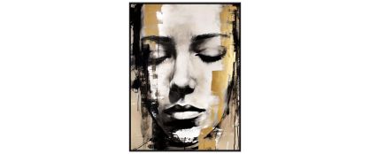 Face of Gold Wall Art - 90cm x 120cm