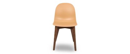 Academy Nougat Dining Chair with Smoke Legs