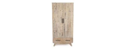 Amazon Acacia Wooden Double Wardrobe