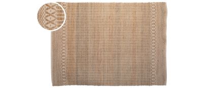 Esme Beige Jute Rug - 200cm x 300cm