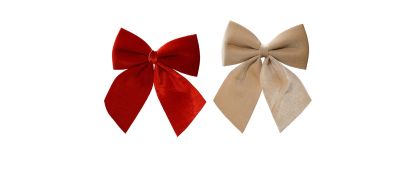 Velvet Bow Assorted - 17cm