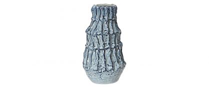 Vase Blue Stoneware
