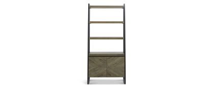 Ellipse Fumed Oak Open Display Unit