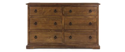 Baly Wooden 6 Drawer Dresser