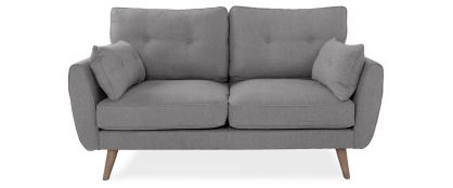 Anderson Grey Fabric 2 Seater Sofa
