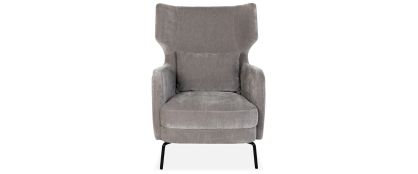 Silas Granite Fabric Armchair
