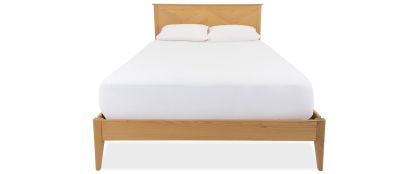Annecy Light Oak Wooden 4ft6 Double Bedframe 