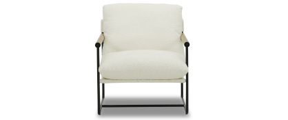 Blanca Ivory Boucle Armchair