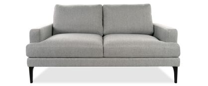 Hyde Medium Grey Fabric 2 Seater Sofa