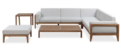 Aruba Garden Corner Sofa Set