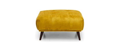 Tribeca Saffron Footstool