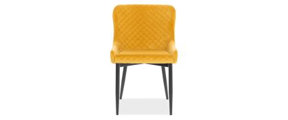 Jasper Gold Velvet Dining Chair