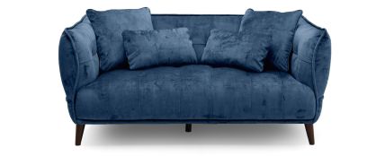 Tribeca Heritage Airforce Navy 2 Seater Sofa 