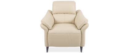 Gianna Bone Leather Power Recliner Armchair