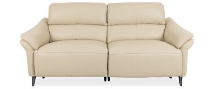 Gianna Bone Leather Power Recliner 3 Seater Sofa