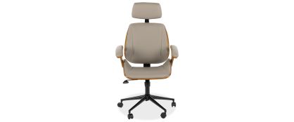 Charles Light Grey Office Chair