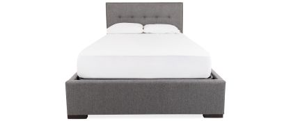 Oliver Light Grey 6ft Super King Ottoman Storage Bedframe