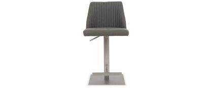 Argento Steel Grey Swivel Barstool