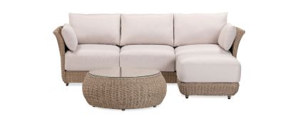 Tulip 3 Seater Garden Set 