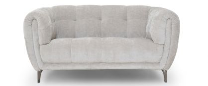 Claudia 2 Seater Fabric Sofa in Mist