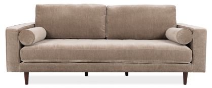 Coop Taupe Fabric 3 Seater Sofa