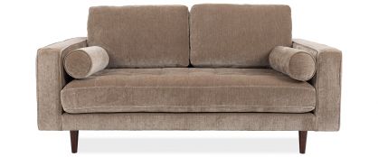 Coop Taupe Fabric 2 Seater Sofa