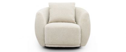 Sofia Kansas Beige Swivel Chair