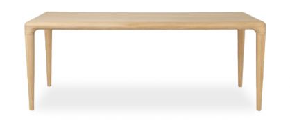 Alder Natural Oak Wooden Dining Table 2M