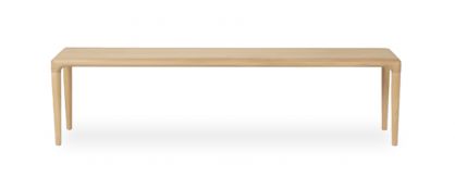 Alder Natural Oak Wooden Dining Bench
