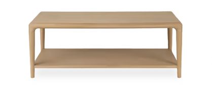 Alder Natural Oak Wooden Coffee Table