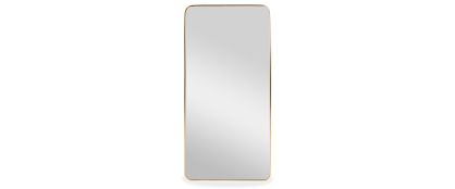 Georgie Gold Rectangular Mirror - 120cm x 60cm