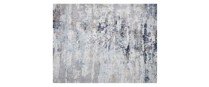 Firenze Blue Jacquard Rug - 120x180cm