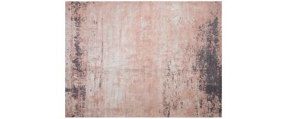 Genoa Pink Jacquard Large Rug - 170x240cm