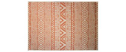 Habitat Alfresco Ruskin Rust Rug - 200cm x 290cm