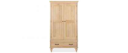  Heritage White Oak Double Wardrobe