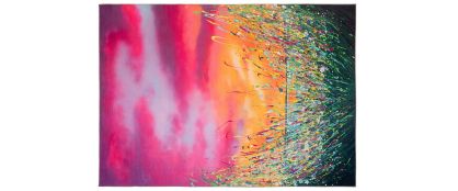Jacqueline Rooney Collaboration Blooming Hope Rug - 160cm x 230cm