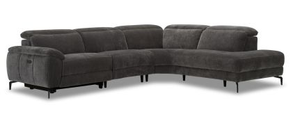Atlas Power Recliner Corner Sofa (2.5L/1.5R)