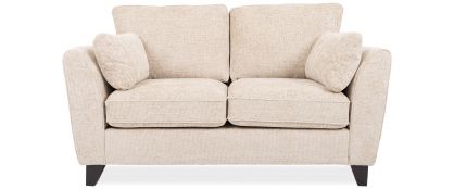 Lucie Cream Fabric 2 Seater Sofa