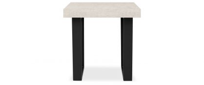 Massimo Concrete Effect End Table