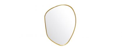 Luna Gold Irregular Shape Mirror -59cm x 80cm