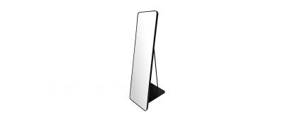 Tova Black Metal Standing Mirror