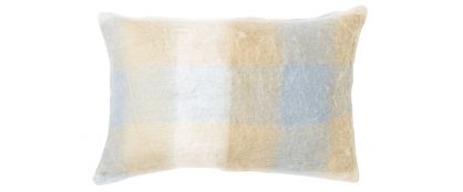 Powder and Mink Mohair Cushion 40x60cm