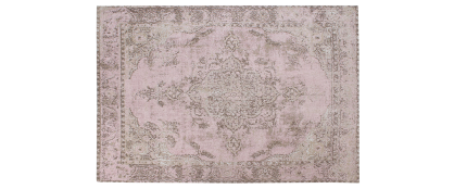 Revival Pink Jacquard Extra Large Rug - 200cm x 300cm