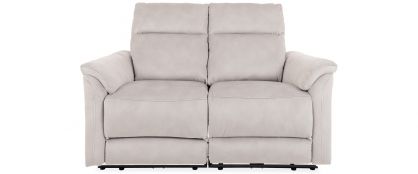Rhea Stone Grey 2 Seater Power Recliner Sofa