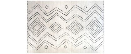 Medini Scandi Neva Cream Extra Large Rug - 200cm x 290cm