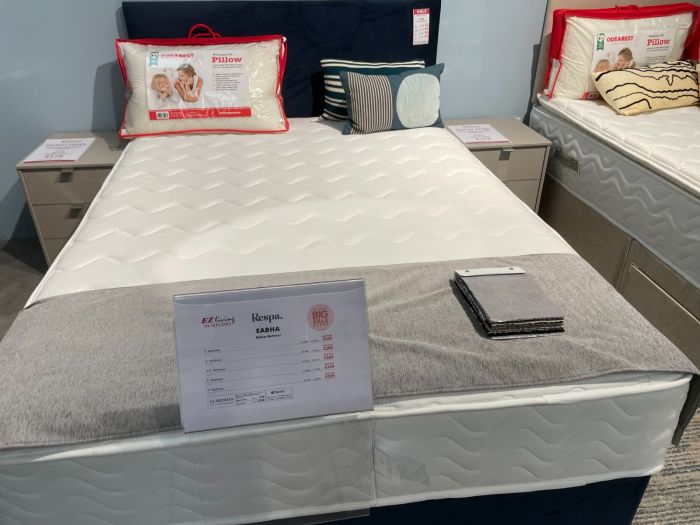 Eabha 5ft King Sized Rollup Pocket Sprung Mattress