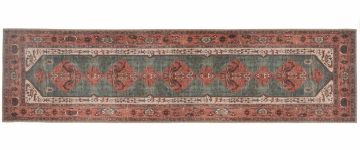 Renuu Vintage Faro Terra Runner Rug - 60cm x 240cm