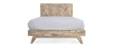 Indiana Acacia Wooden 5ft King Bedframe