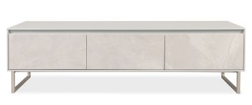 Argento Steel Grey Ceramic TV Unit